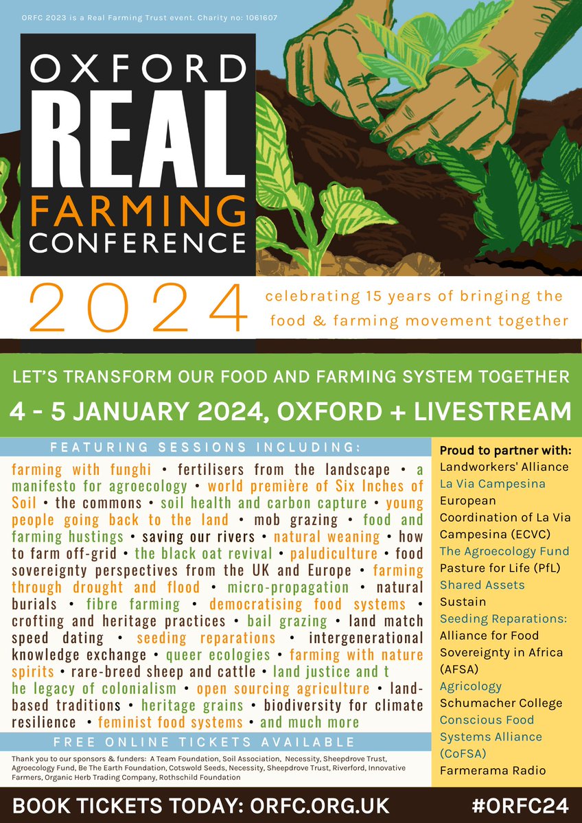 Oxford Real Farming Conference 2024